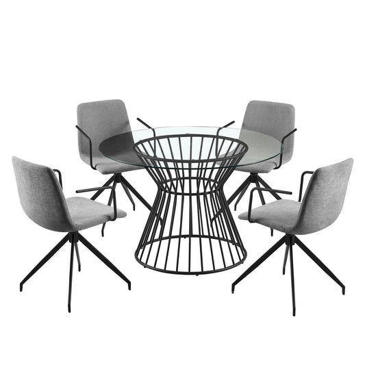 Set de Mesa Lira y 4 Sillas Naya