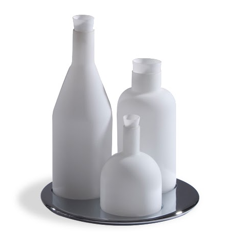 Lampara de Mesa Bottiglia - Blanco