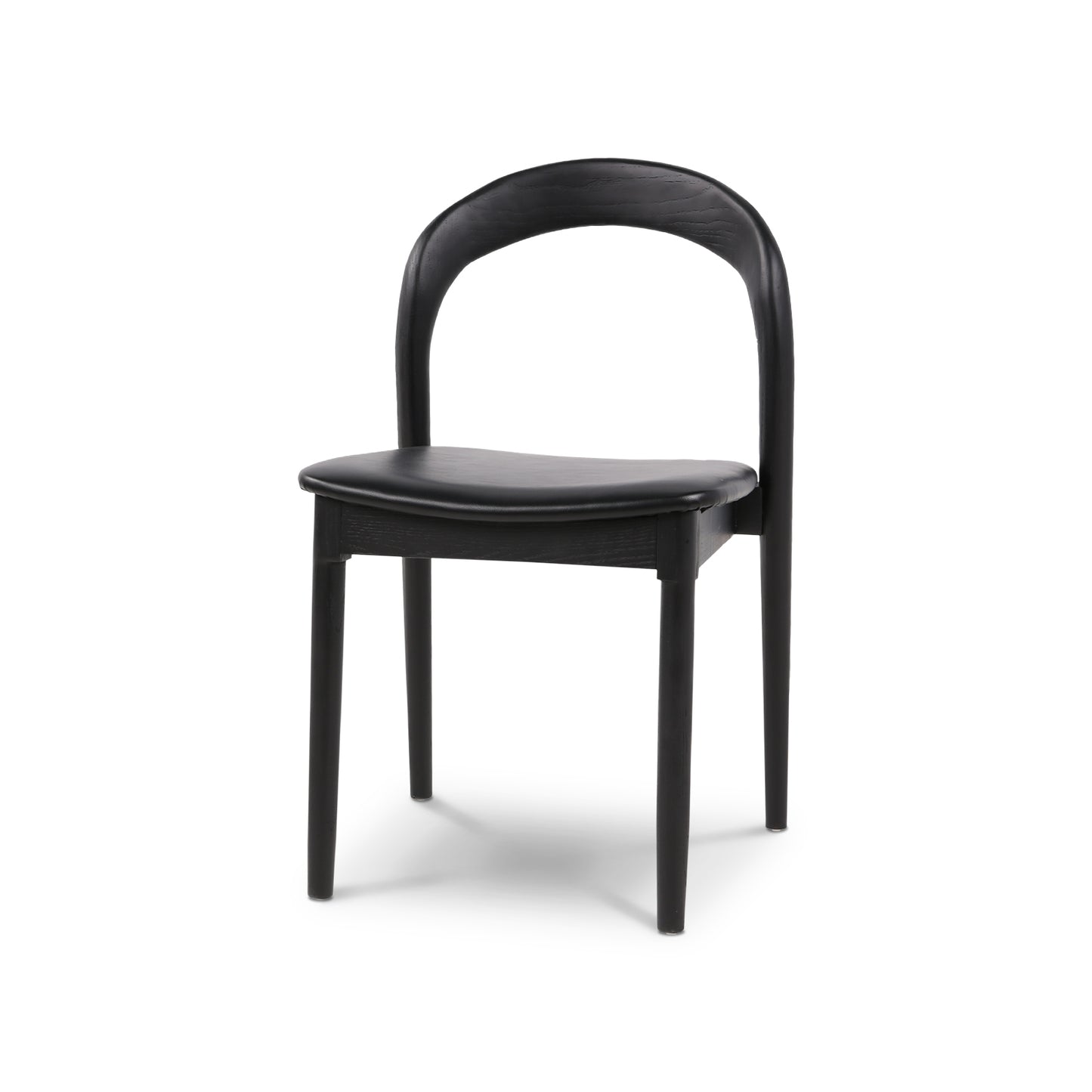Silla Bryn de olmo rústico con asiento en PU – vaoli