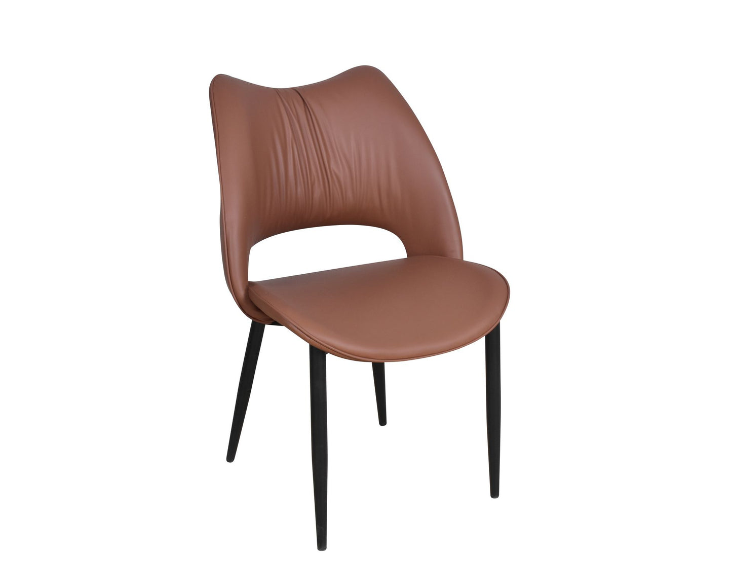 Silla Eden con respaldo y asiento curvo por vaoli