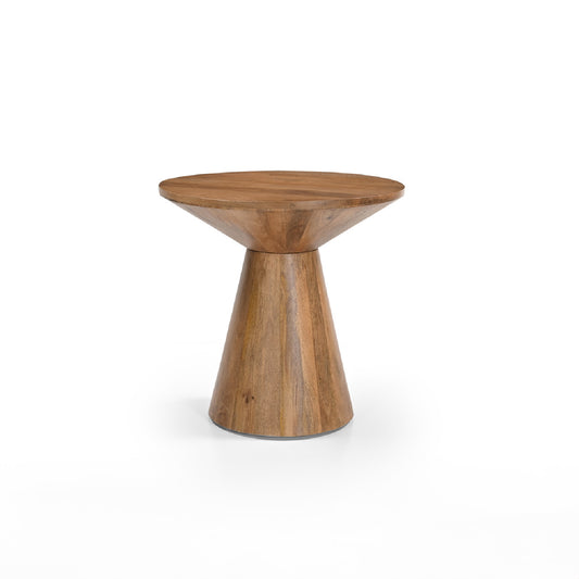 Mesa Lateral Din de madera de mango natural – Vaoli