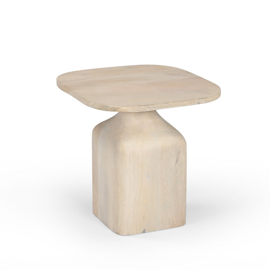 Mesa Lateral Taj GR de mango sólido – Vaoli