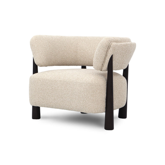 Sillón Colorado de Fresno para sala contemporánea – Vaoli