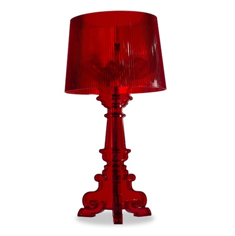 Lámpara de Mesa Acrylic T1 Mini - Rojo